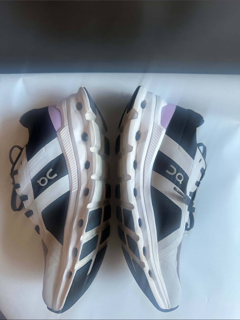 Cloudrunner Sneakers 
Black White and Lavender Runner Sneakers - Picture 4 of 6